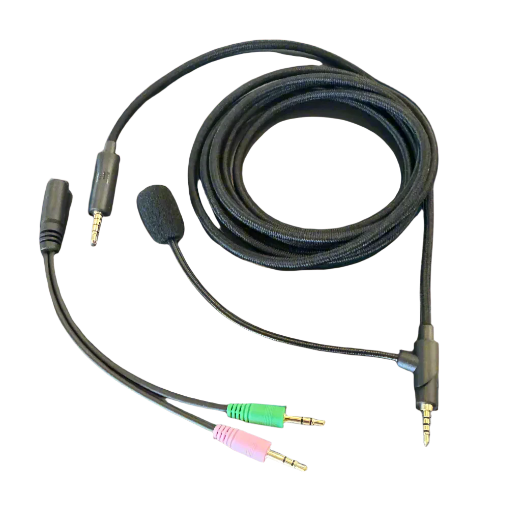 H1H Gaming Cable with Boom Mic - Image 3