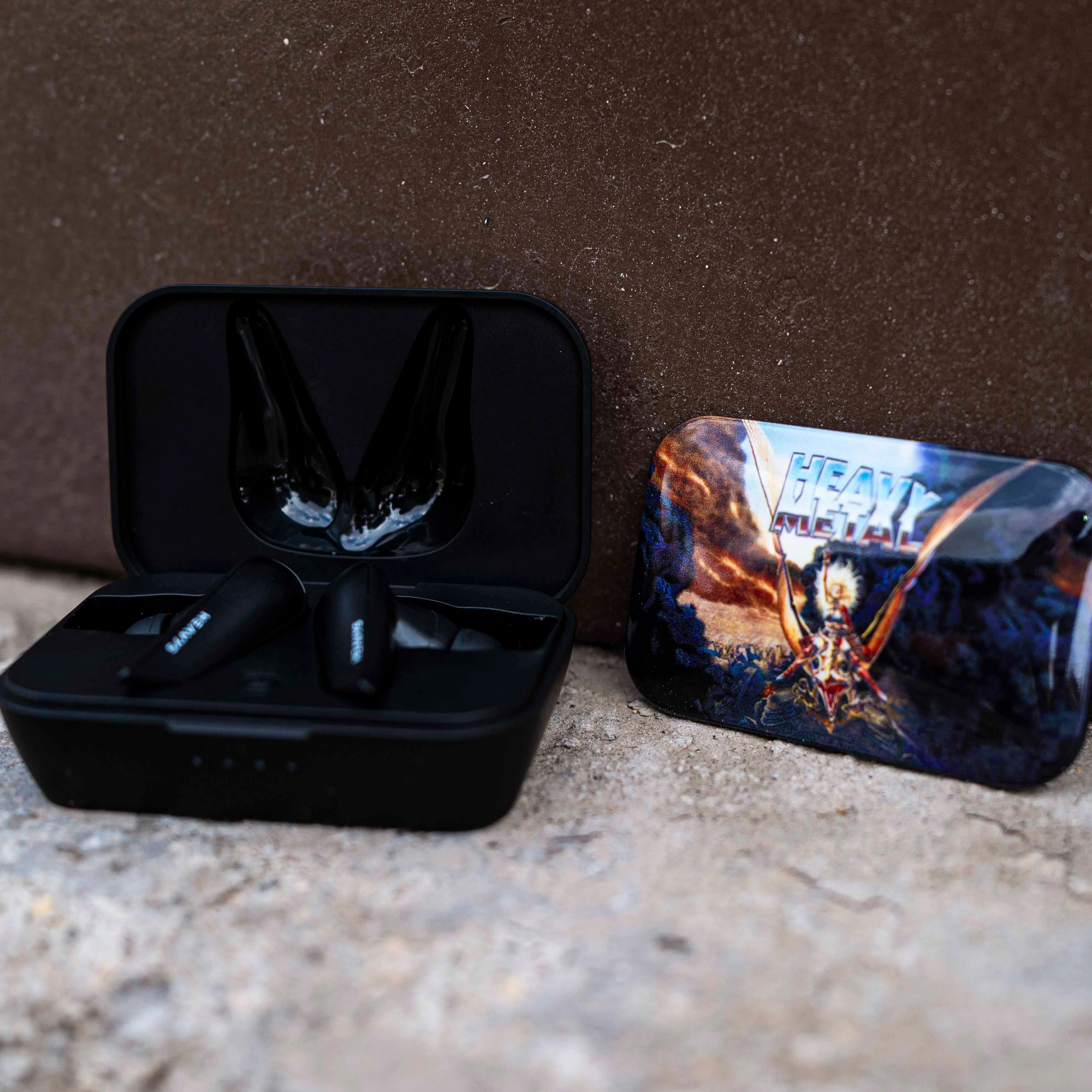 Heavys Metal Magazine Shell For Earbuds Case - Taarna Edition - Image 3